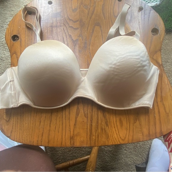 Cacique Cream MultiWay Bra with Molded Cups 42D - Picture 1 of 5
